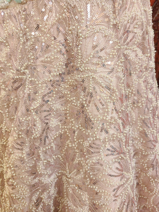 Soft Blush Pink Floor Length Gown