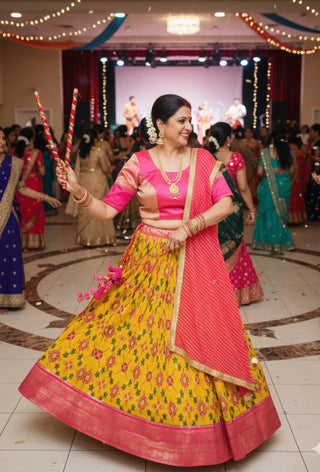Rose Pink Lehenga Choli Set