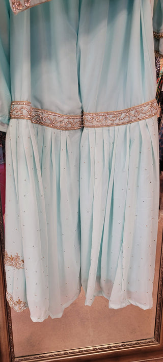 Stone work sharara