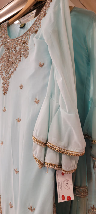 Stone work sharara