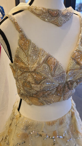 Ivory  Fairytale Lehenga