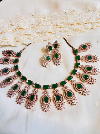 Enchanted Emerald Drape Set