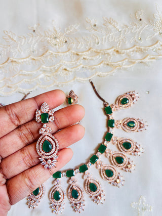 Enchanted Emerald Drape Set