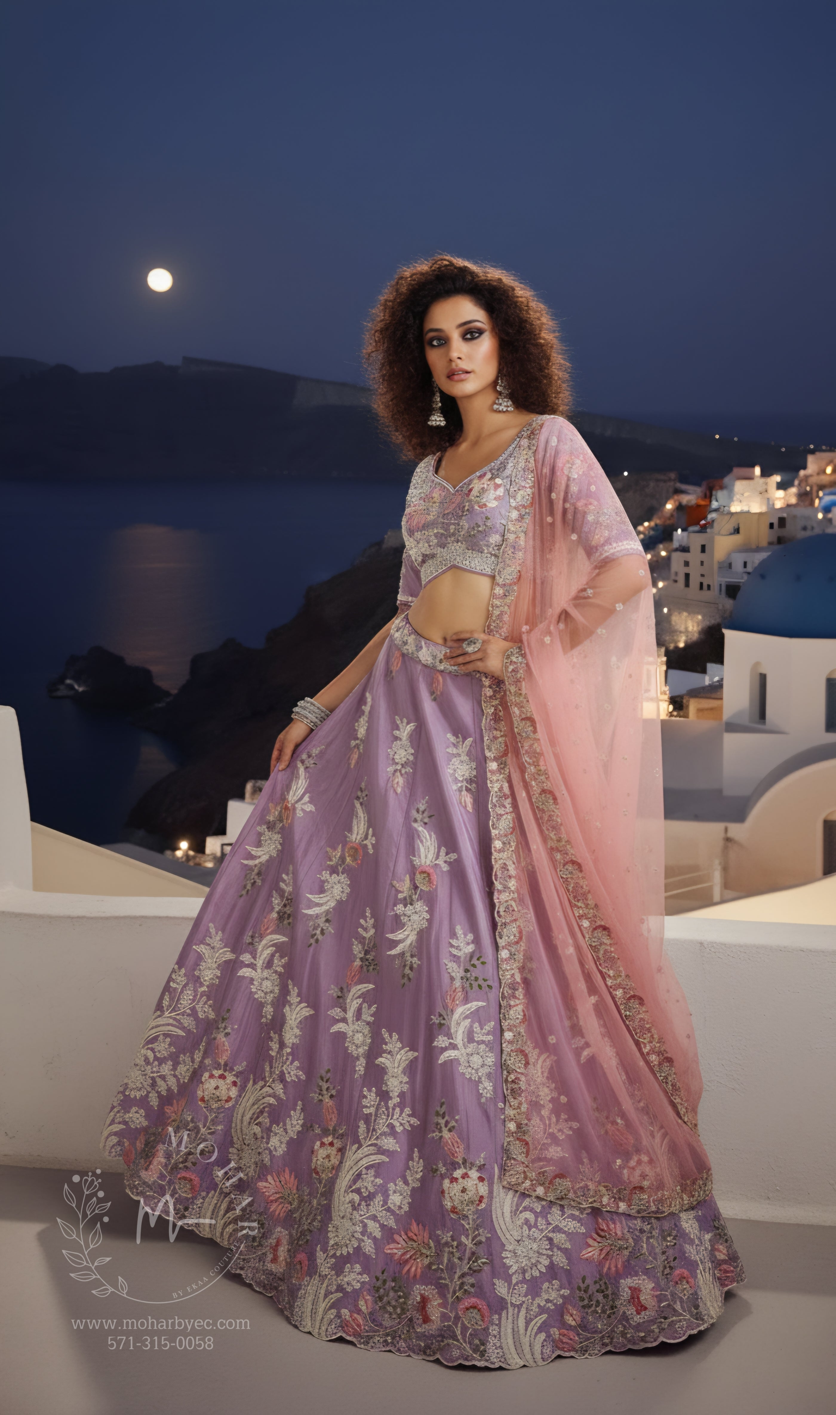 Lavender Dreams Lehenga