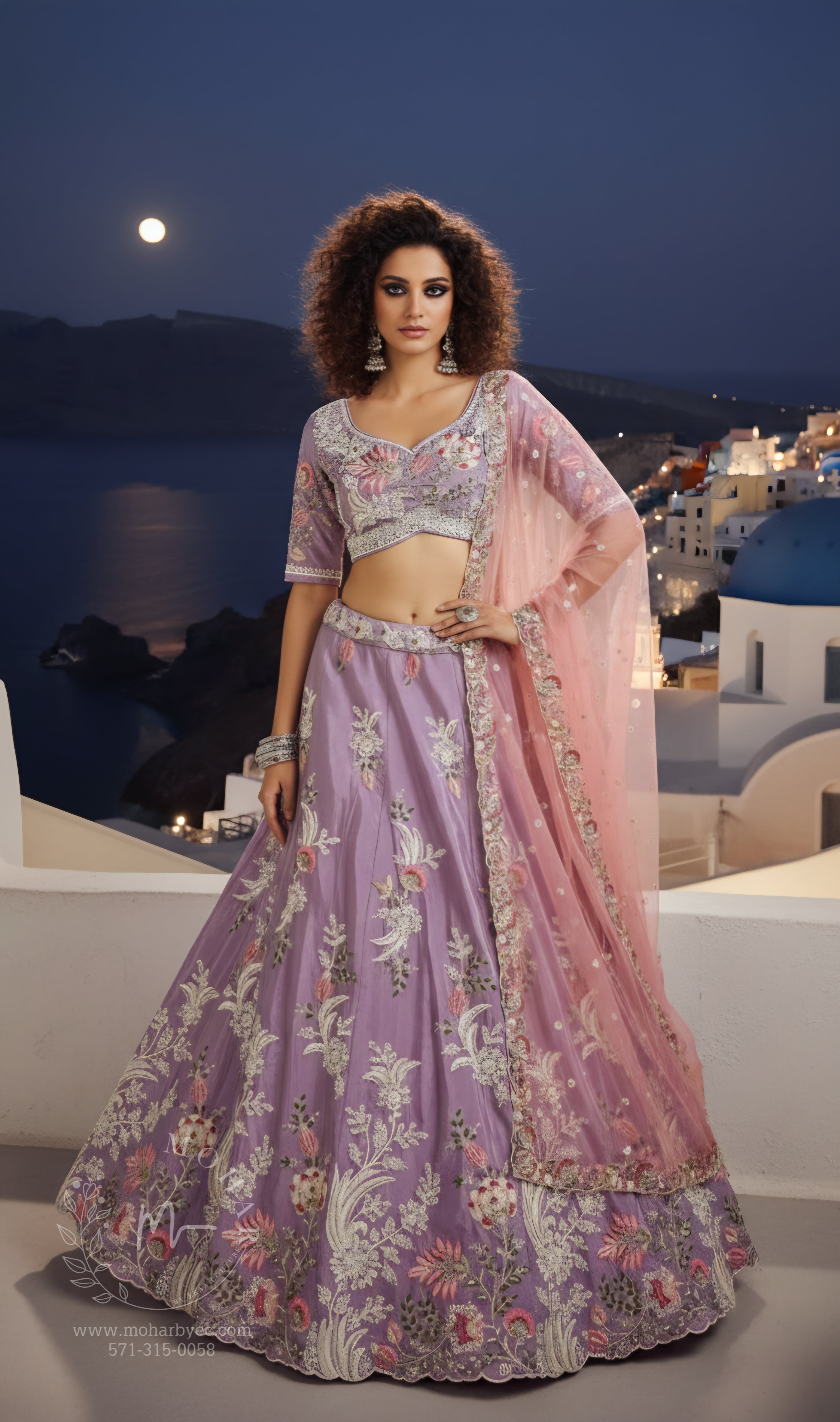 Lavender Dreams Lehenga