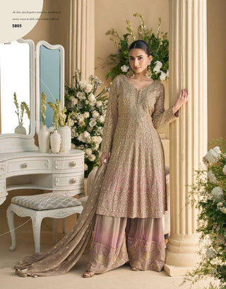 SAYURI VIRASAT PURE GEORGETTE EMBROIDERY DRESSES-00028