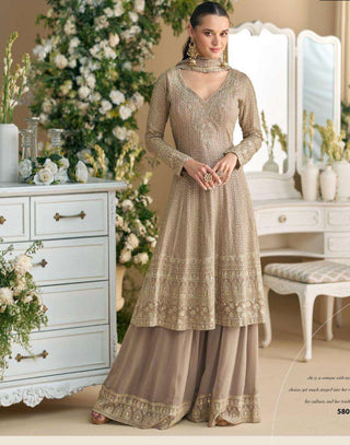 SAYURI VIRASAT PURE GEORGETTE EMBROIDERY DRESSES-00028