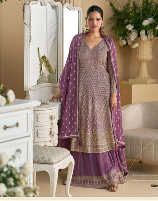 SAYURI VIRASAT PURE GEORGETTE EMBROIDERY DRESSES-00028