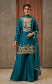 peacock sharara