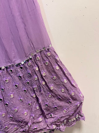 Lavender Luxe Mirror Sharara set