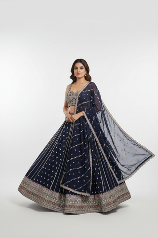 Rashmika Embroidered Lehenga