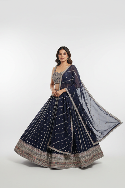 Rashmika Embroidered Lehenga