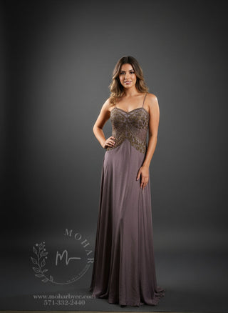 Lavender Cocktail Gown