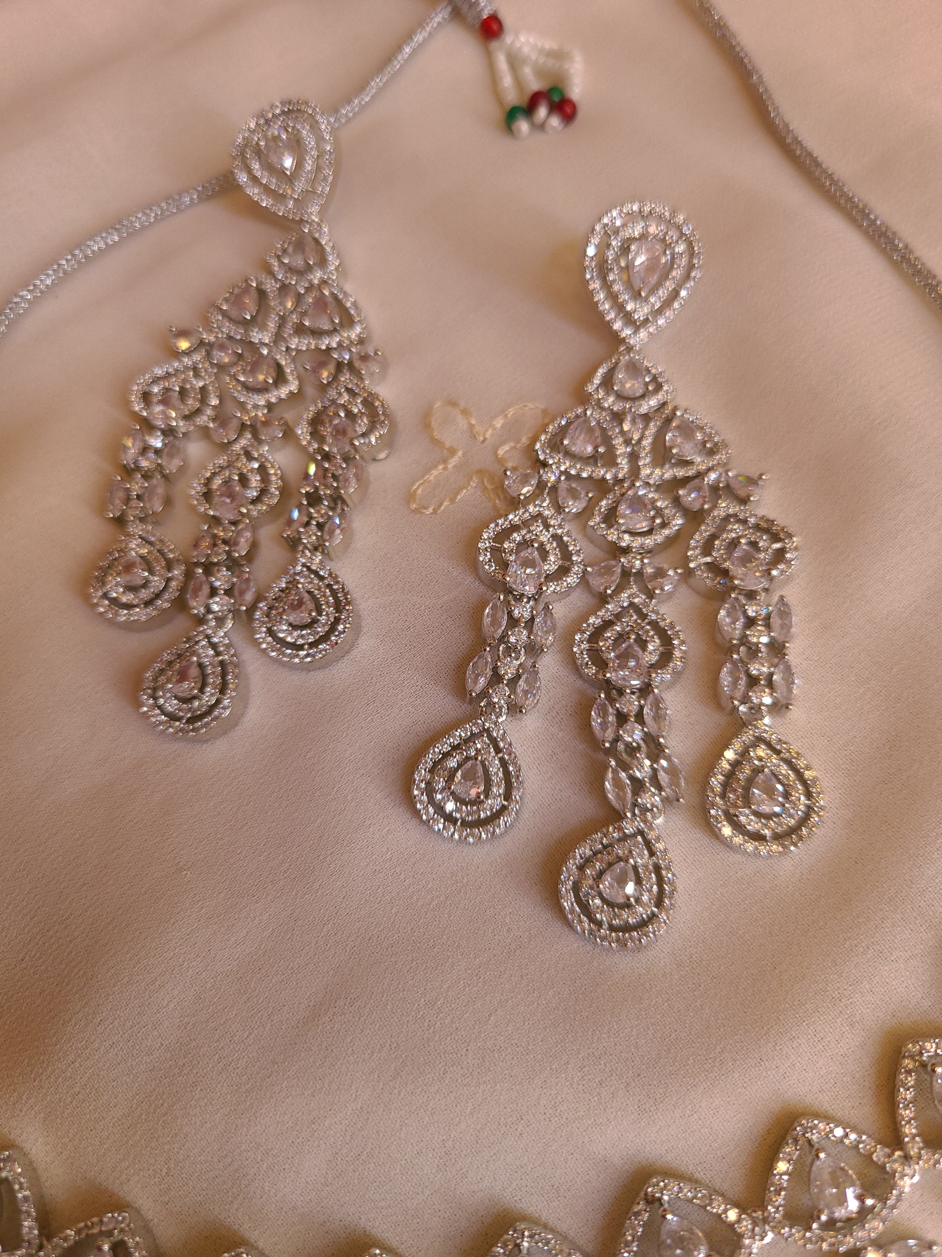 Statement CZ Necklace Set