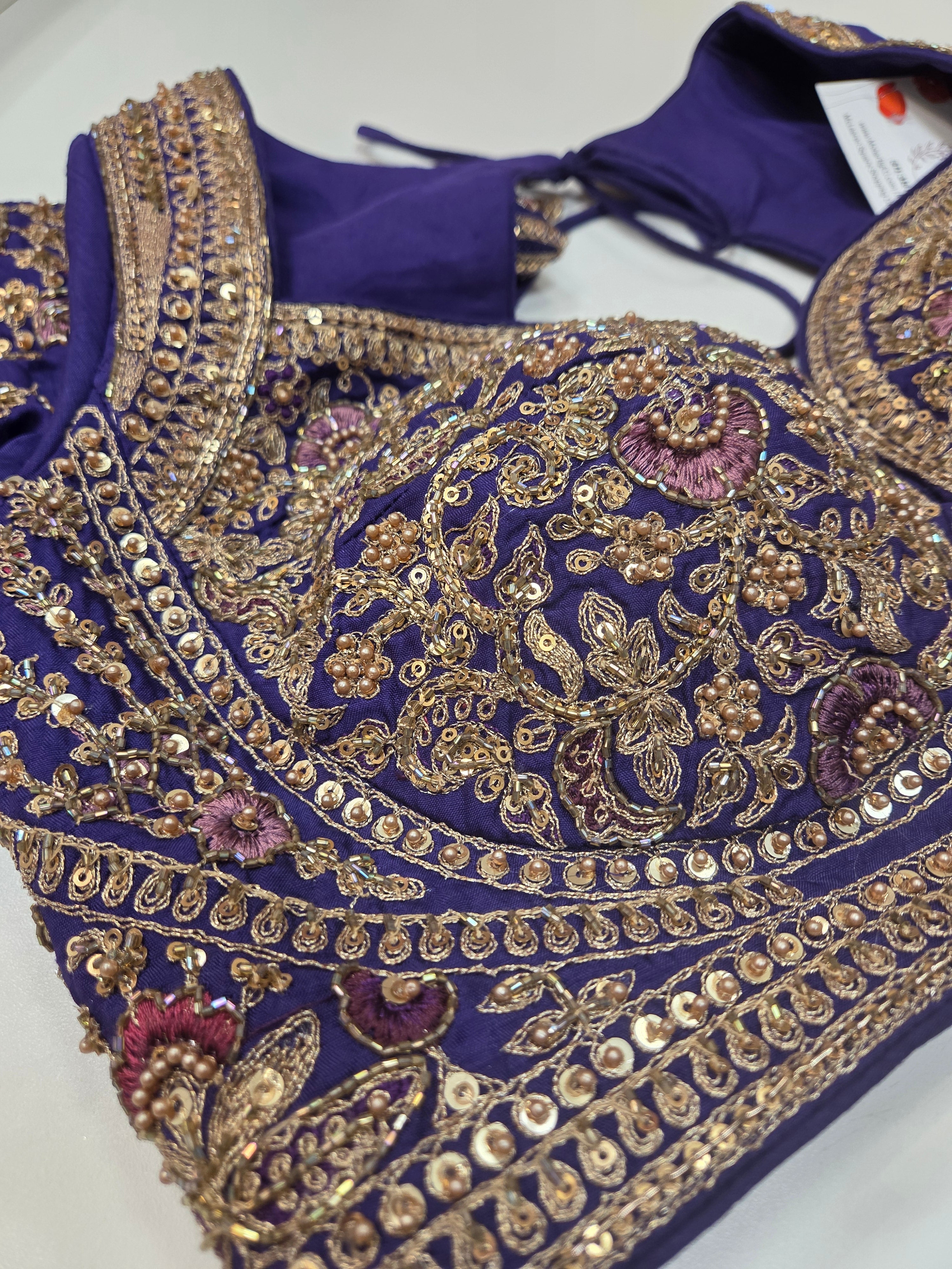 Hot Pink Embroidered Lehenga Set