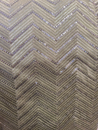 Olive Green Embroidered Chevron Kurta