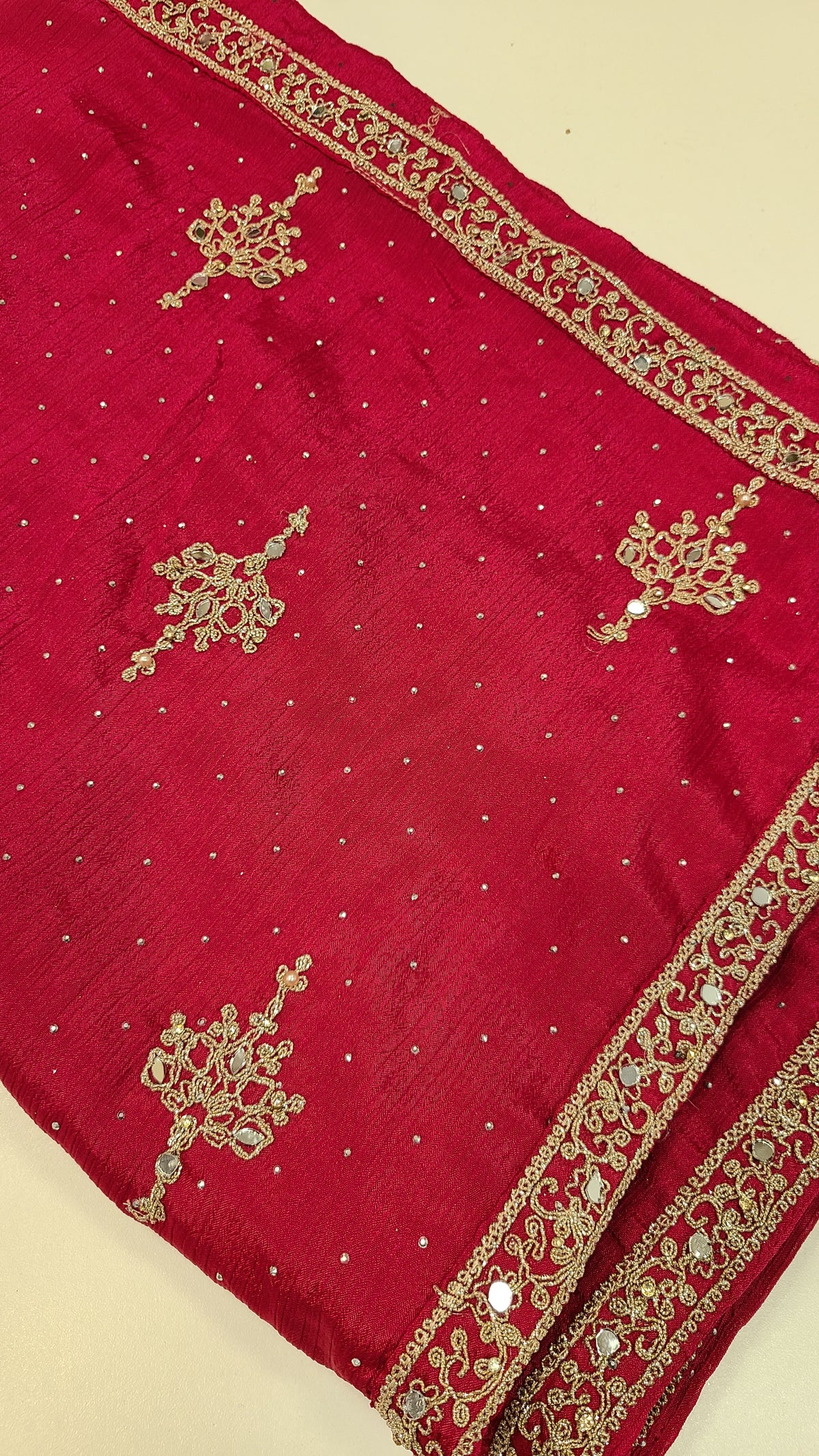 Pink Embroidered Lehenga Set