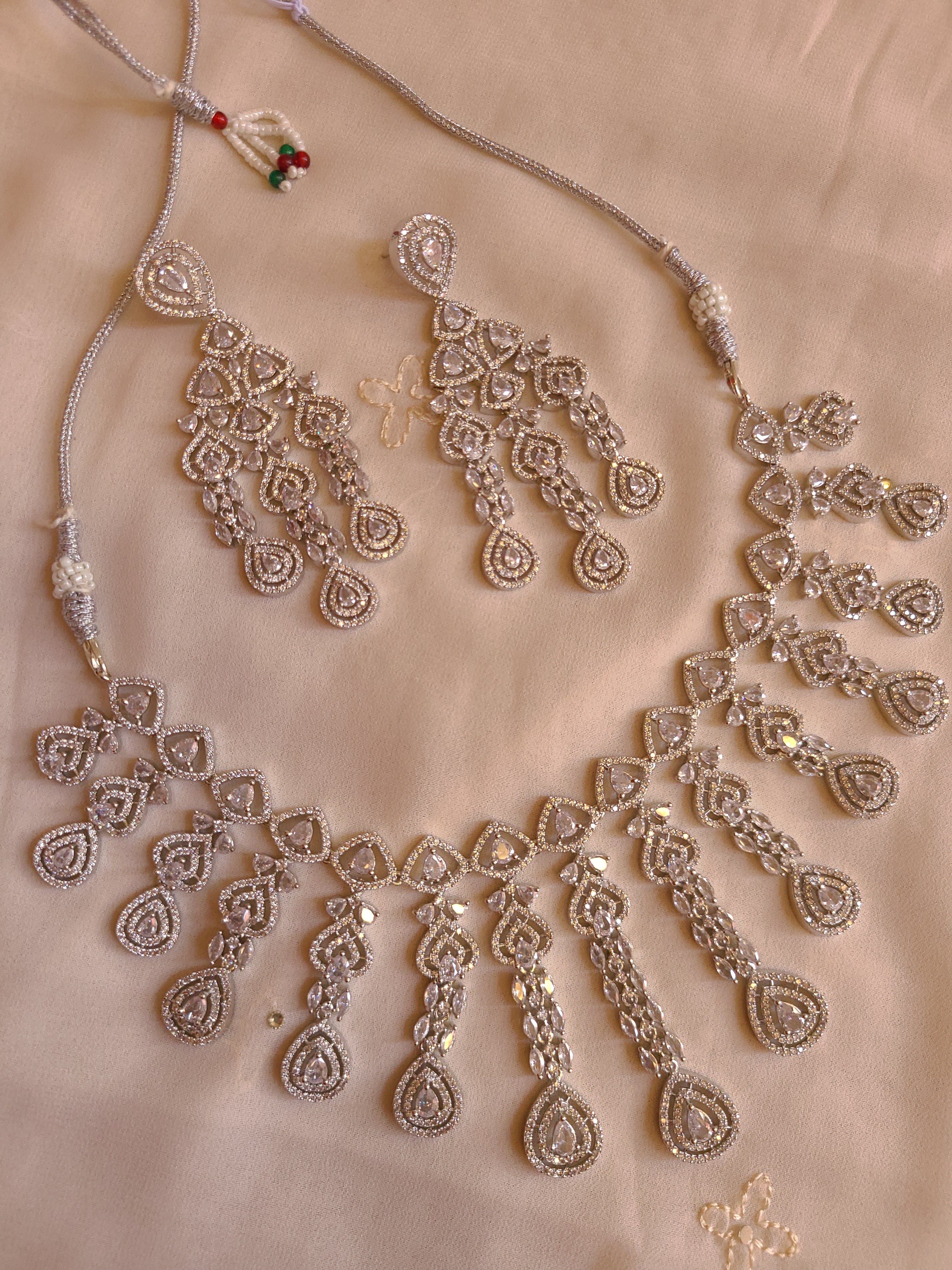 Statement CZ Necklace Set