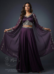 Royal Purple Indo-Western