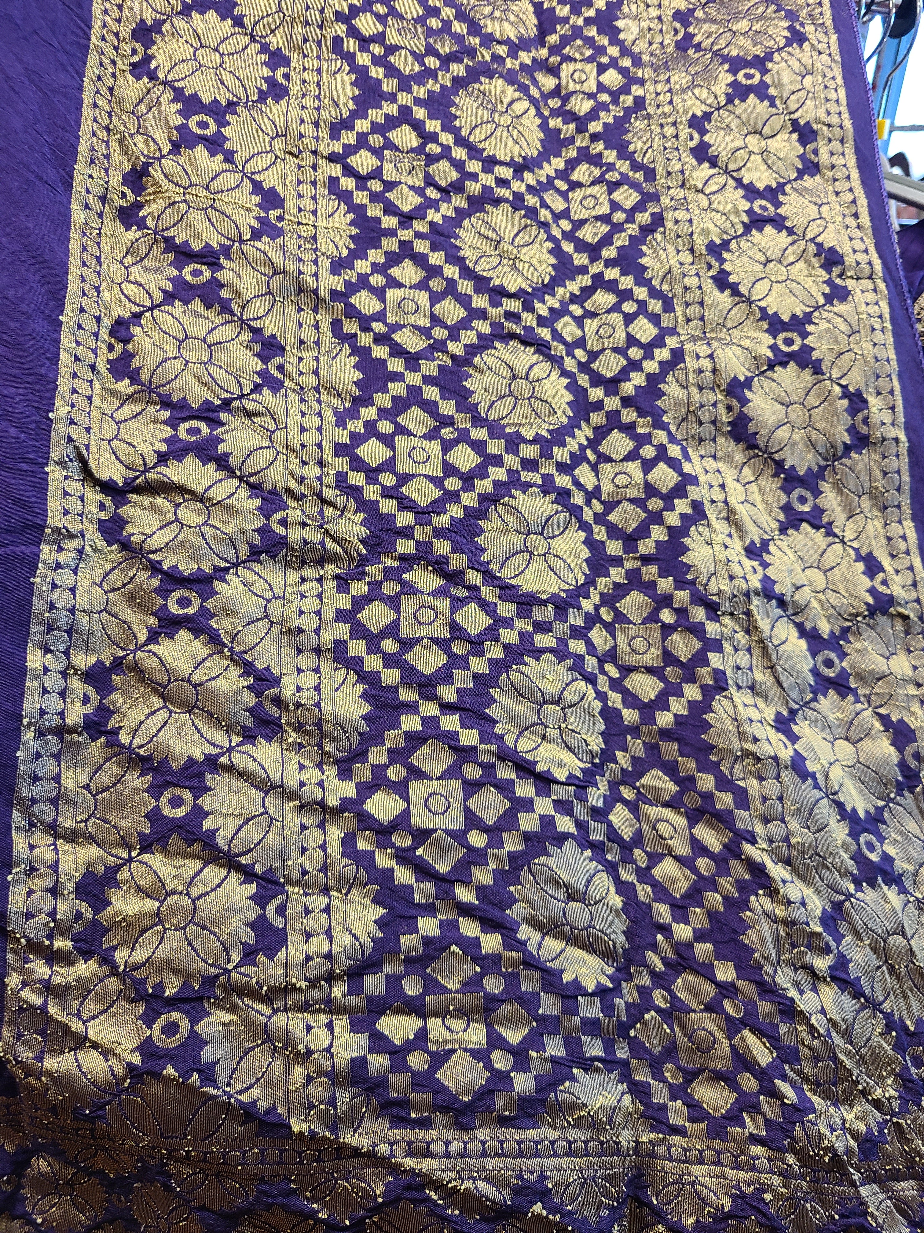 Royal Blue Embellished Salwar Suit with Dupatta