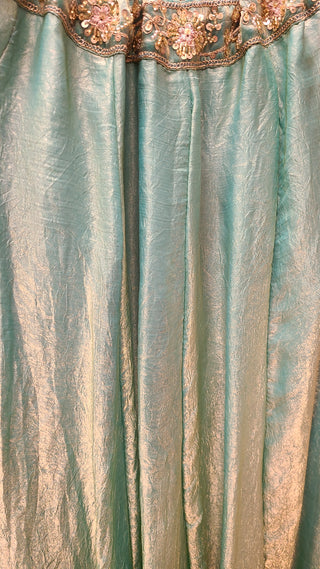 Sea Green Anarkali Gown-Style