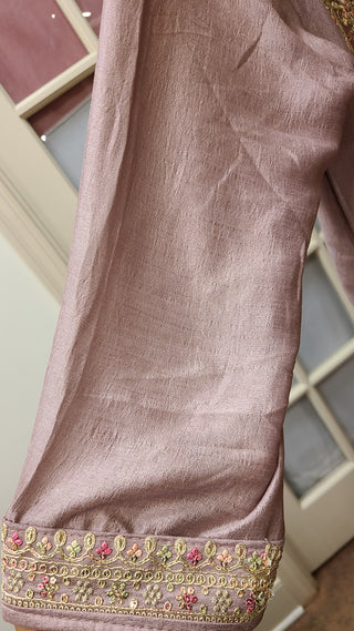 Soft Lavender Shade Anarkali