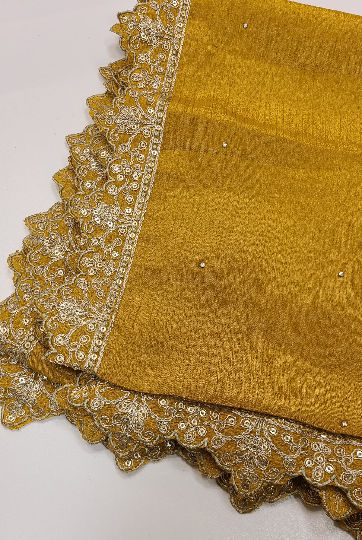 Mustard Paisley Sharara Set