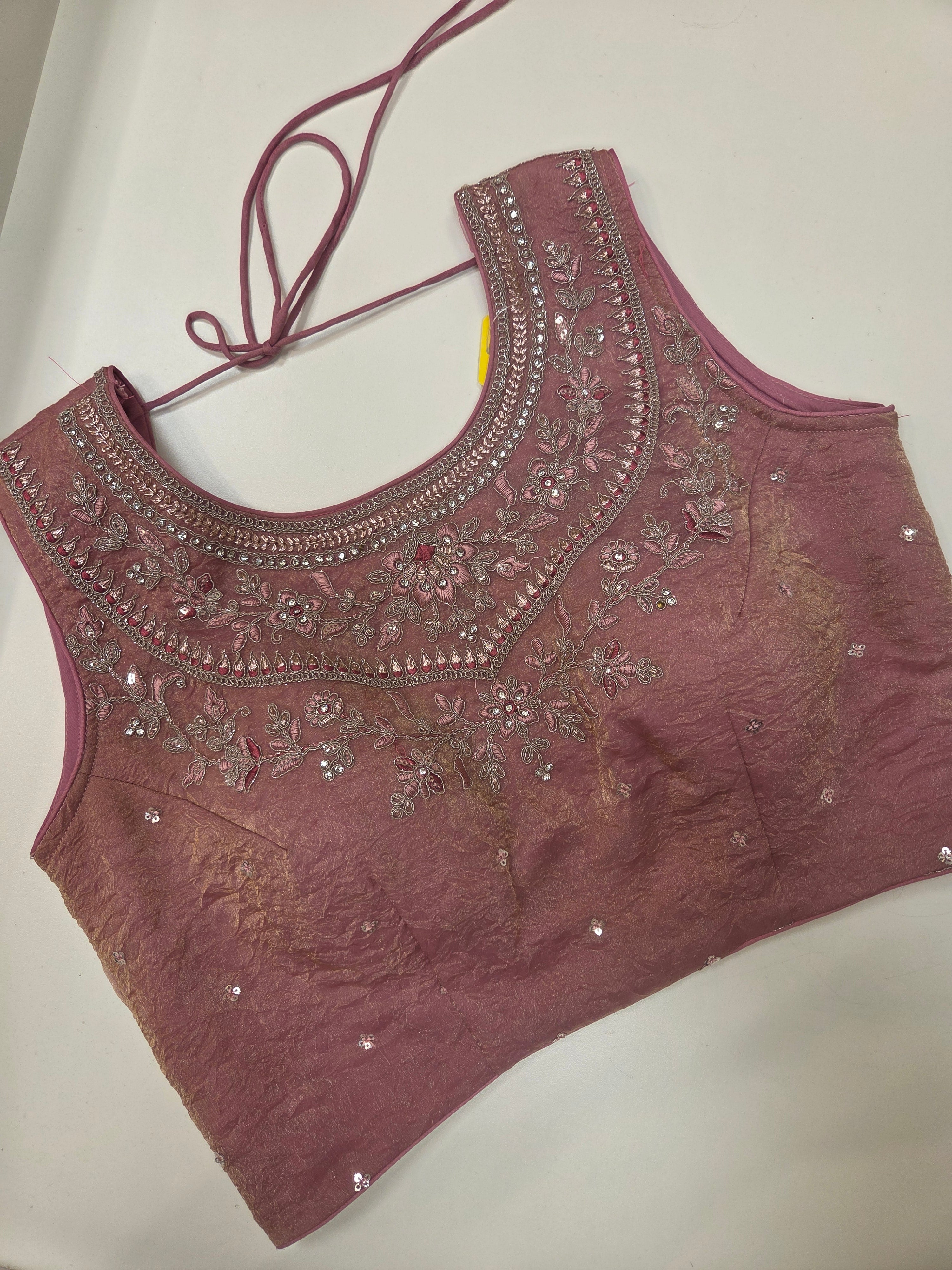 Karina Dusty Rose Lehenga