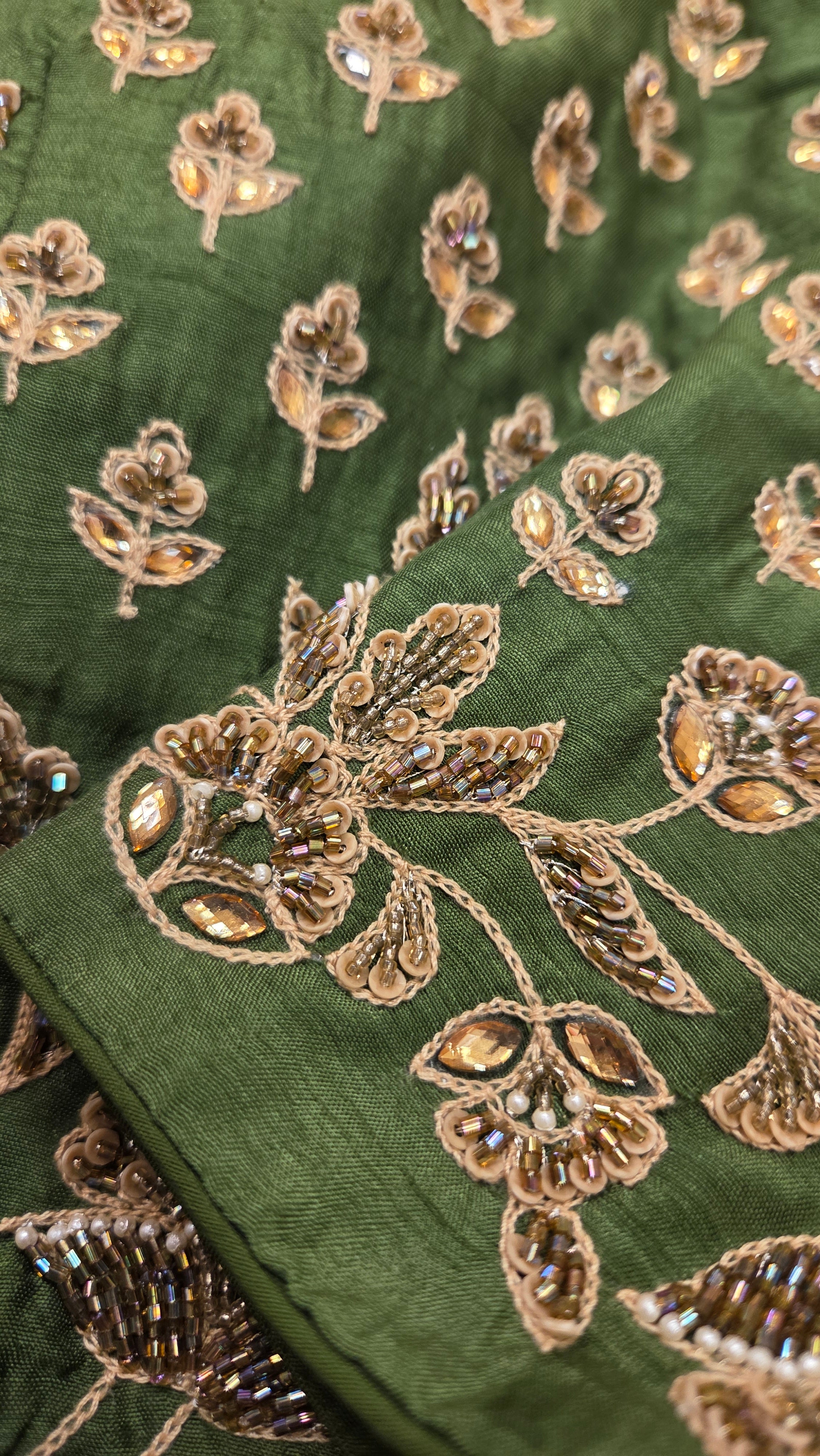 Sage Green Bridal Lehenga