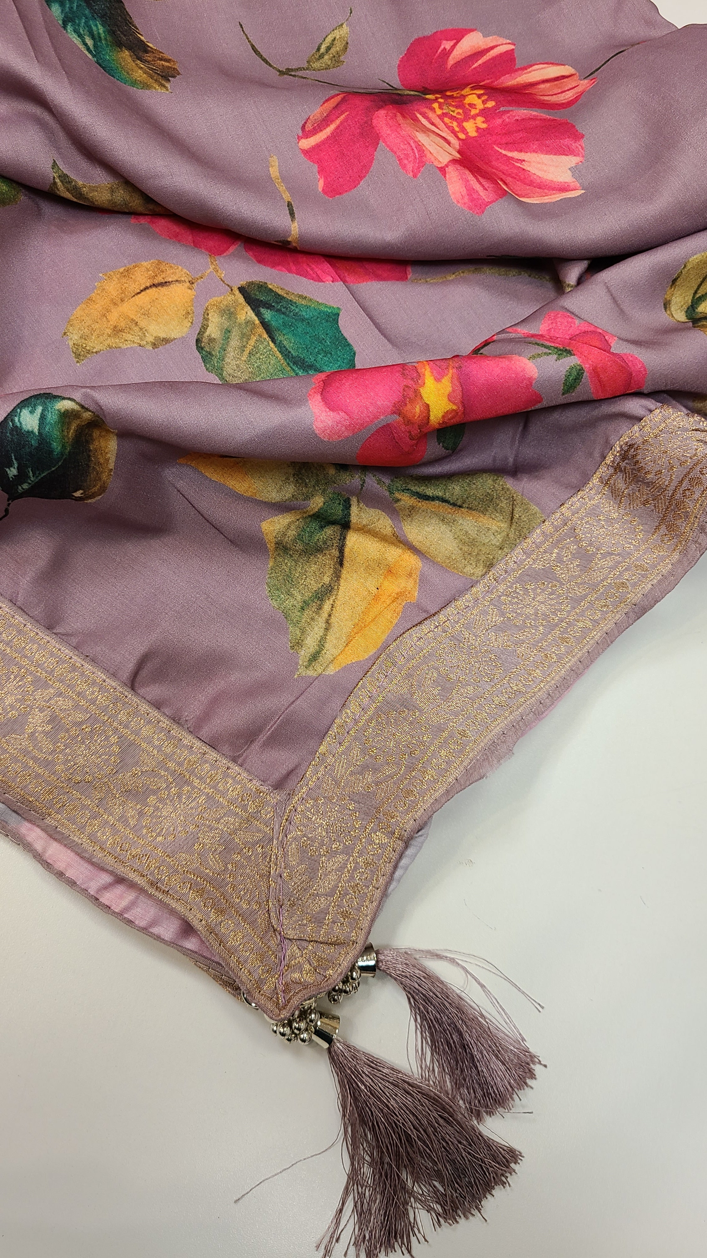 Soft Lavender Shade Anarkali