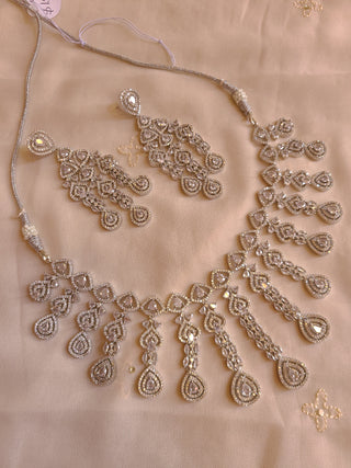Statement CZ Necklace Set