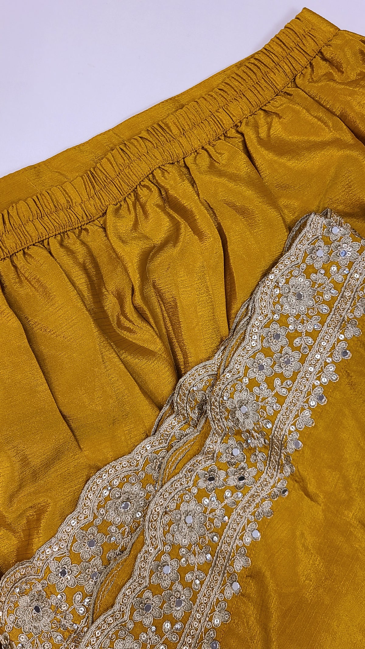 Mustard Paisley Sharara Set