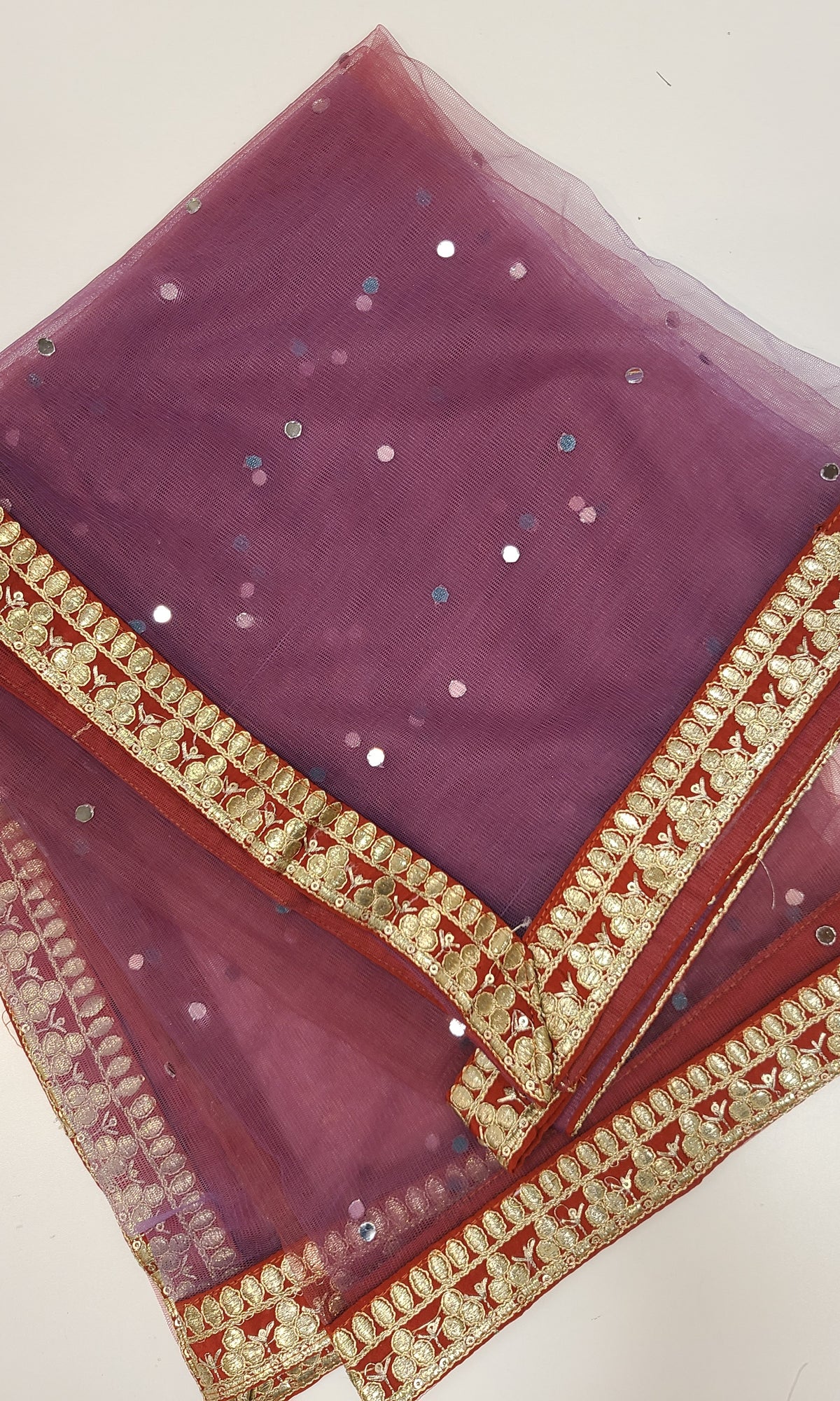 Patchwork Print Gota Lehenga