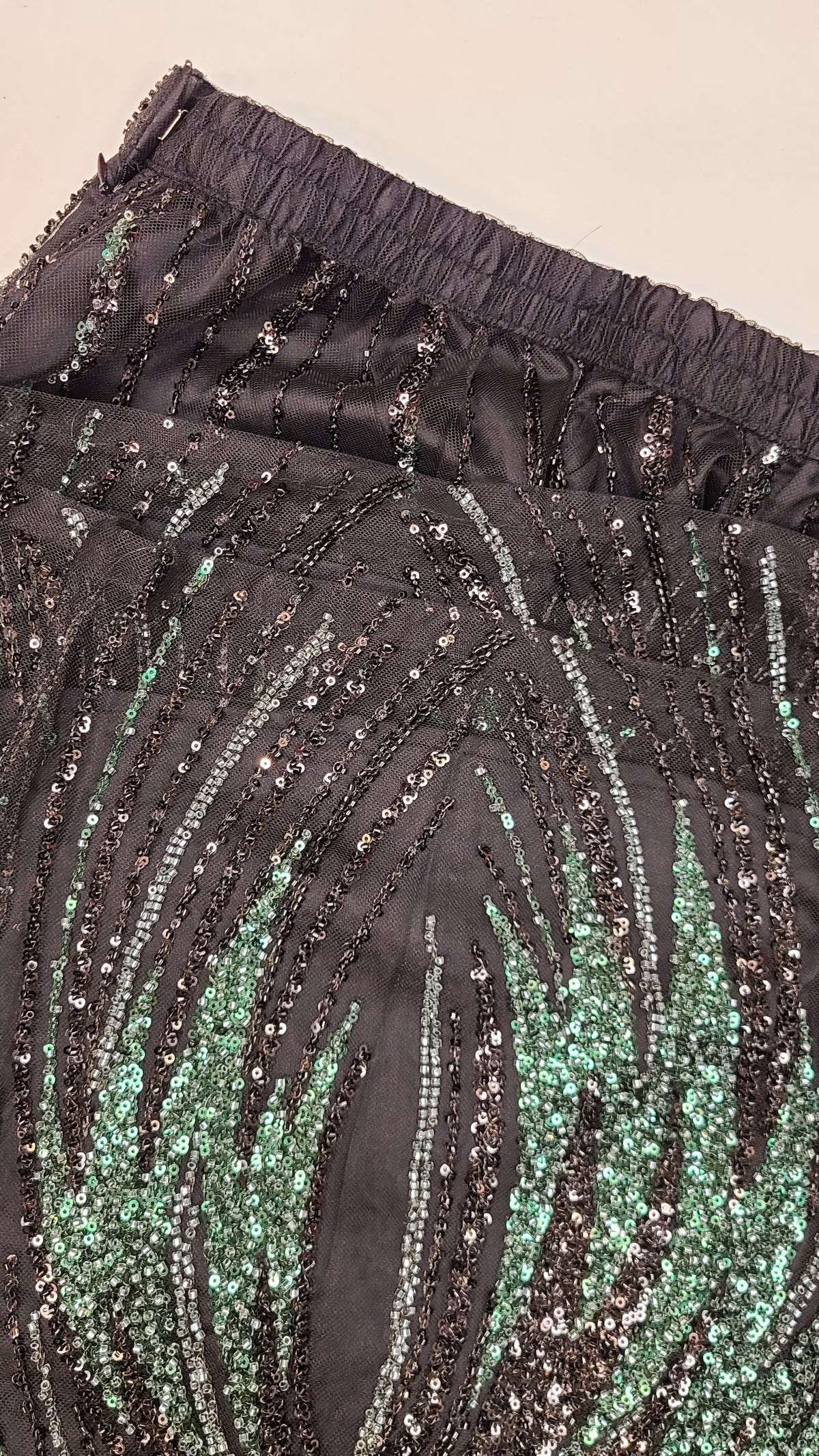 Emerald Sequin Sharara Set