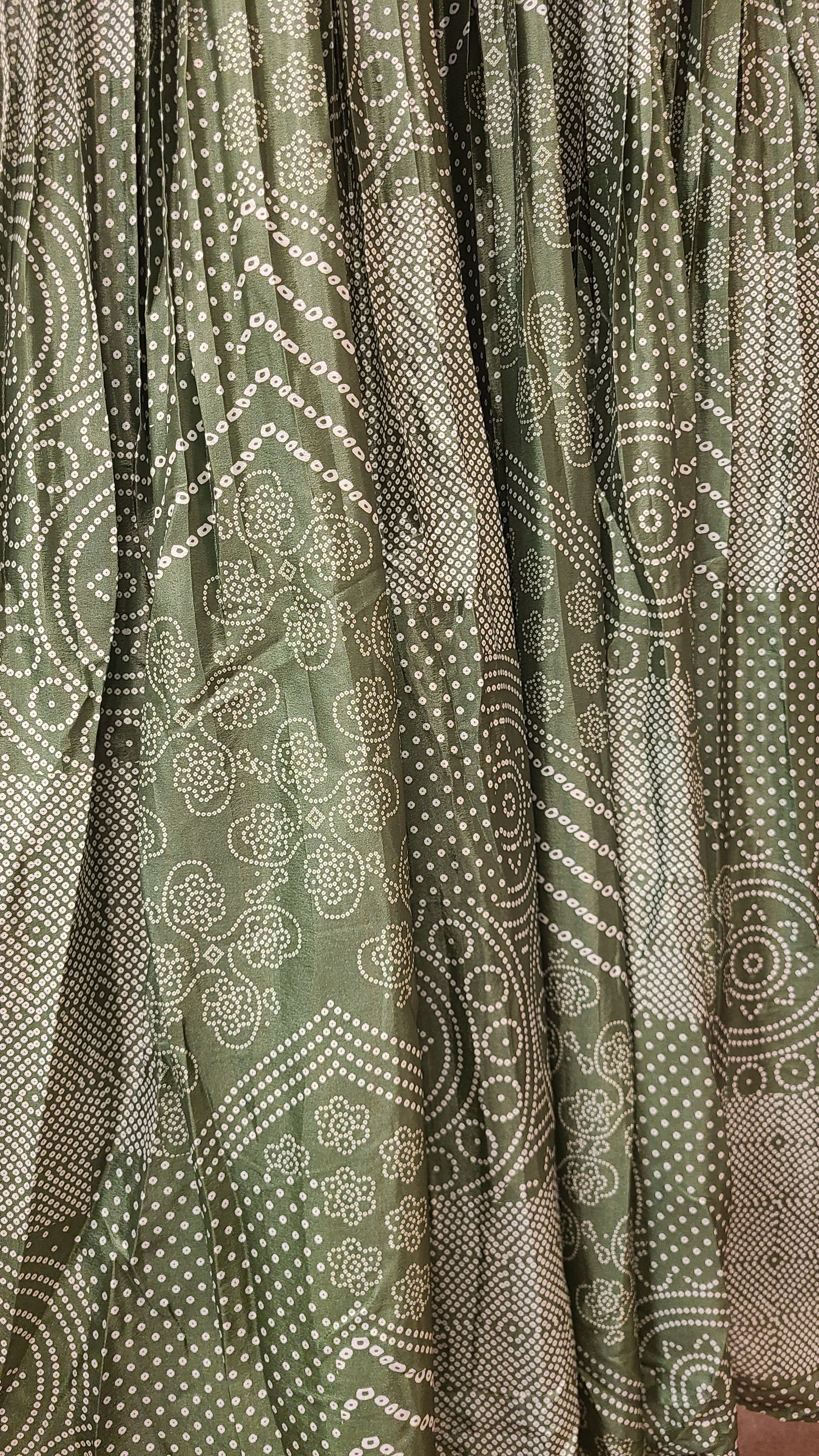 Green Anarkali-Style