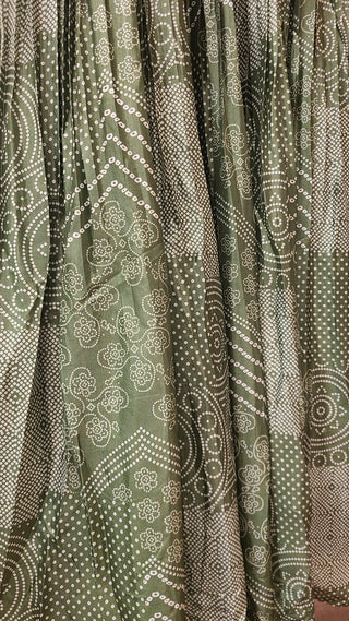 Green Anarkali-Style