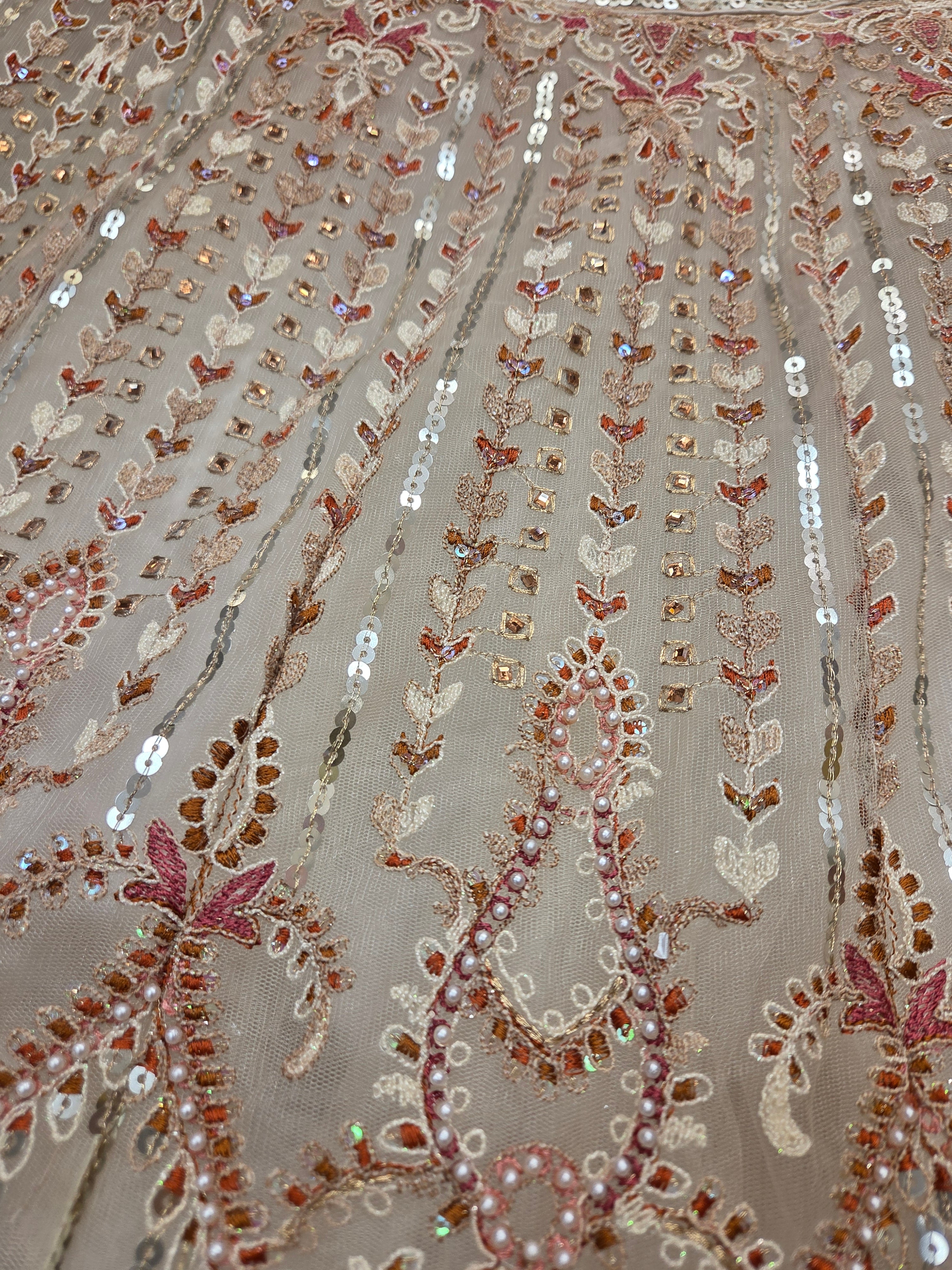 Ivory Bridal Lehenga Set