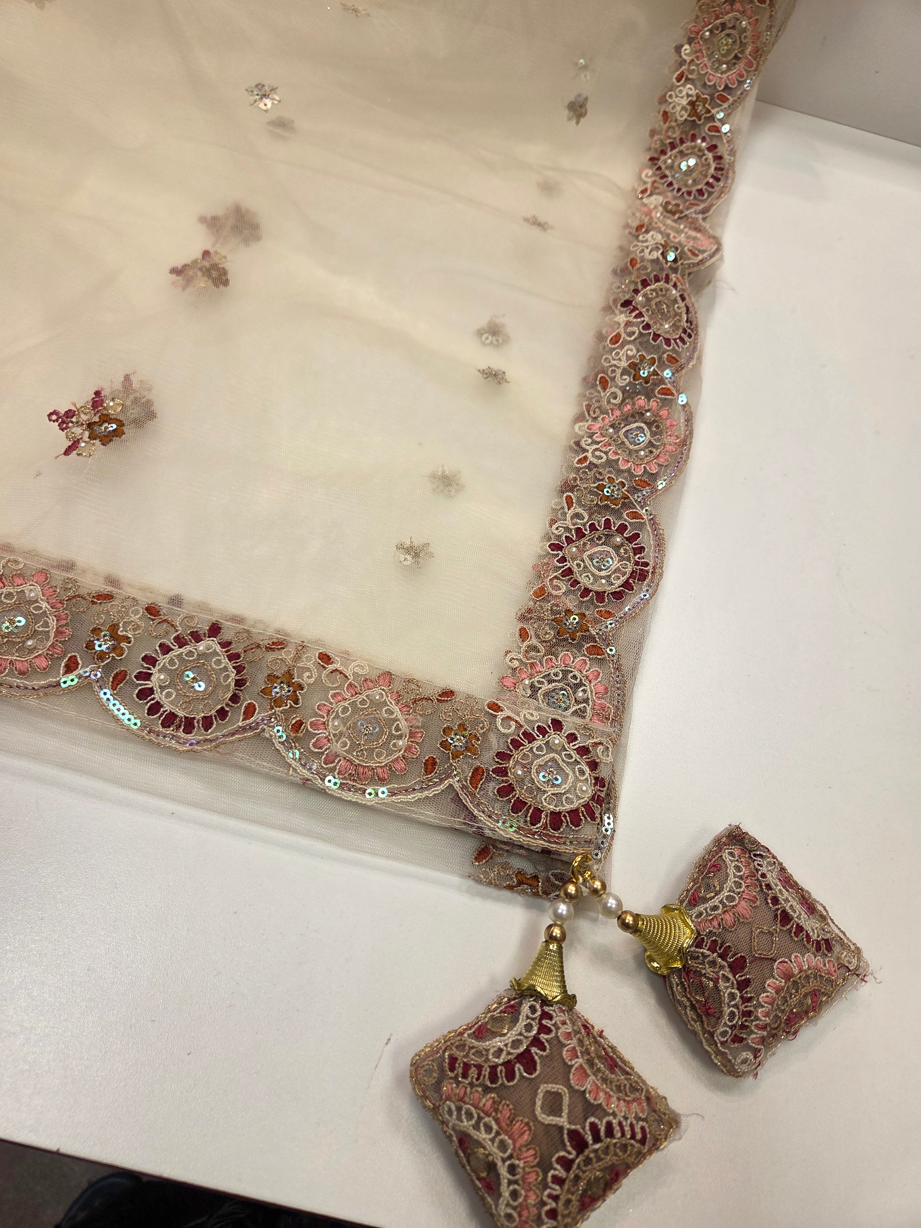 Ivory Bridal Lehenga Set