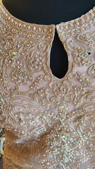 Rose Gold Sharara Set