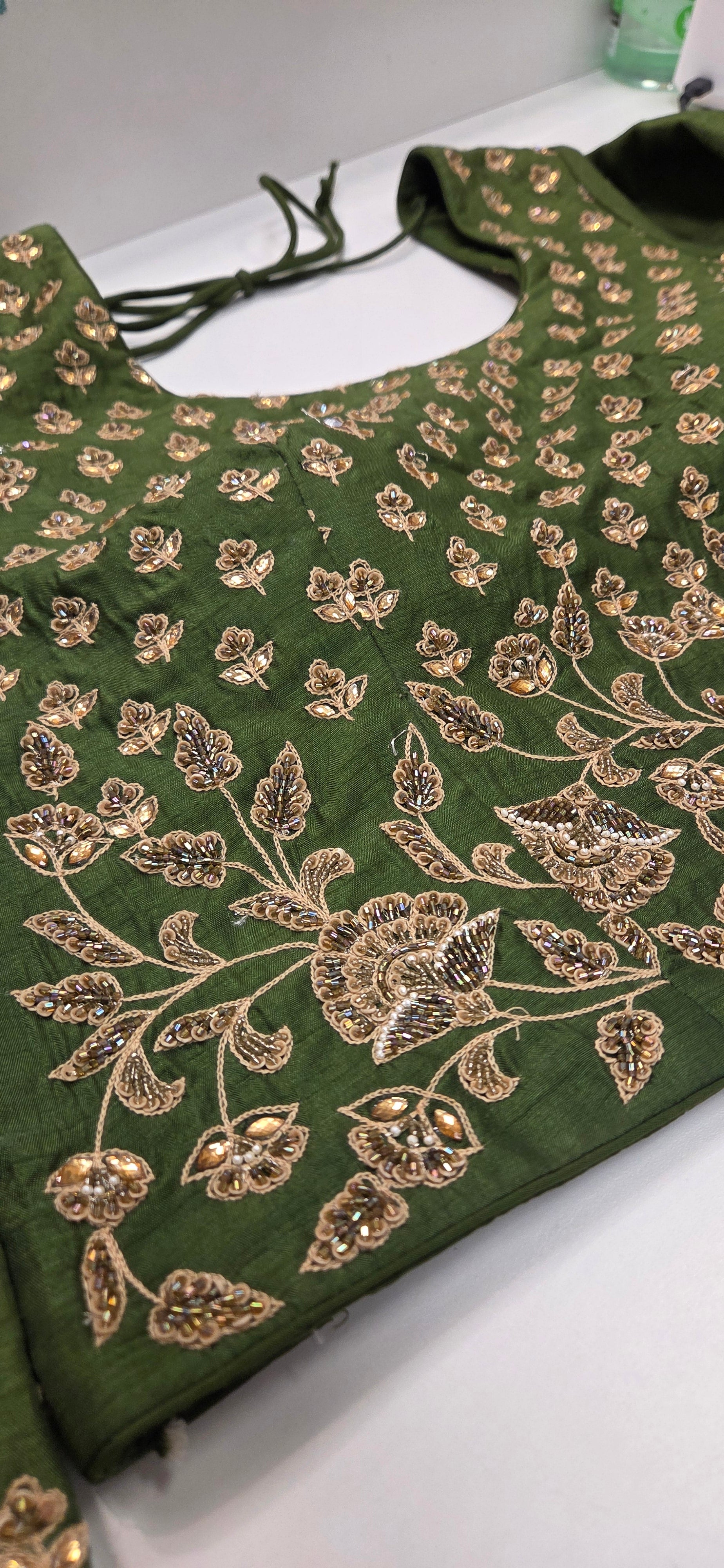 Sage Green Bridal Lehenga