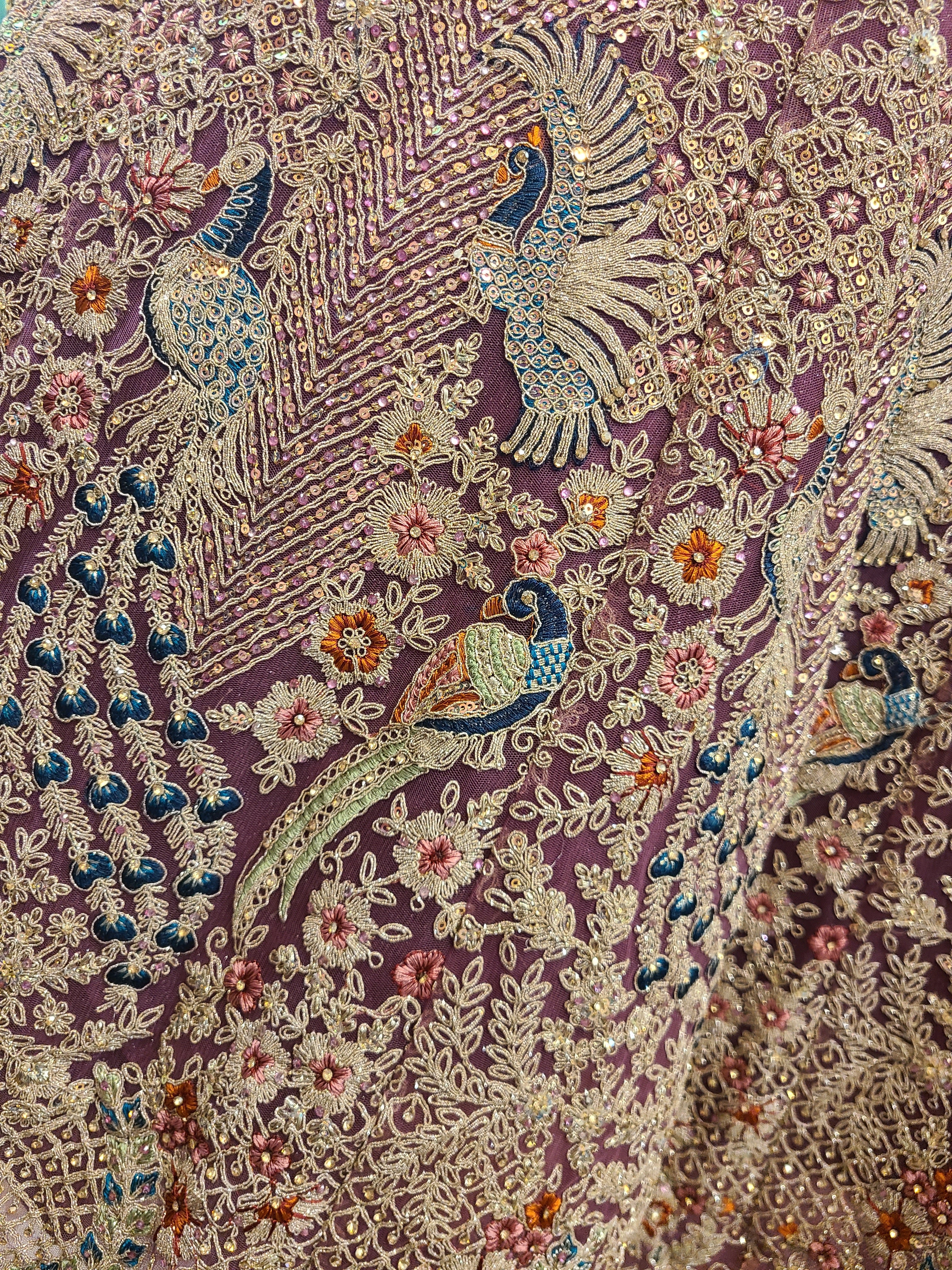 Lavender Embellished Lehenga Choli