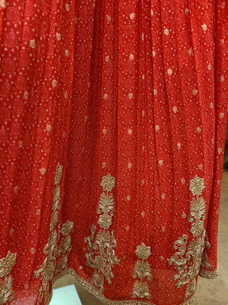 Radiant Red Lehenga Choli Set