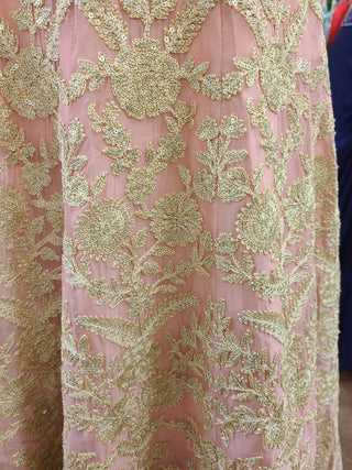 Blush Pink Floor Length Gown