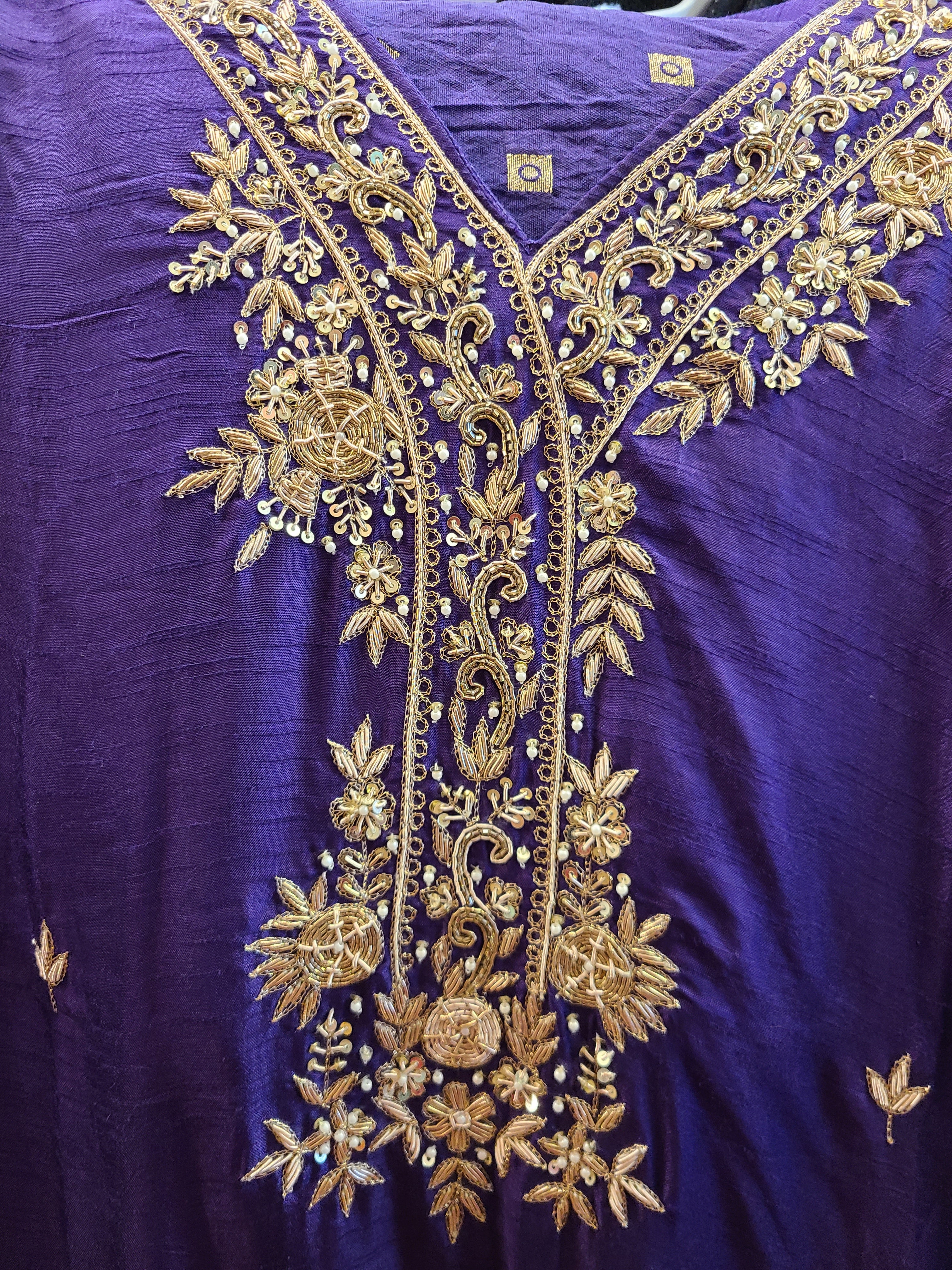 Royal Blue Embellished Salwar Suit with Dupatta