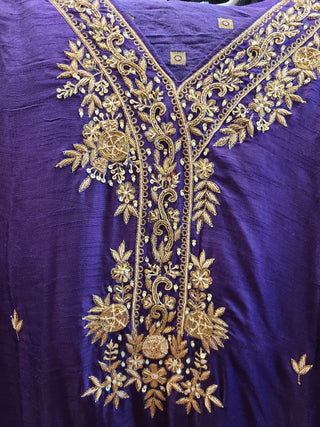 Royal Blue Embellished Salwar Suit with Dupatta