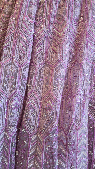 Mauve Twilight Lehenga