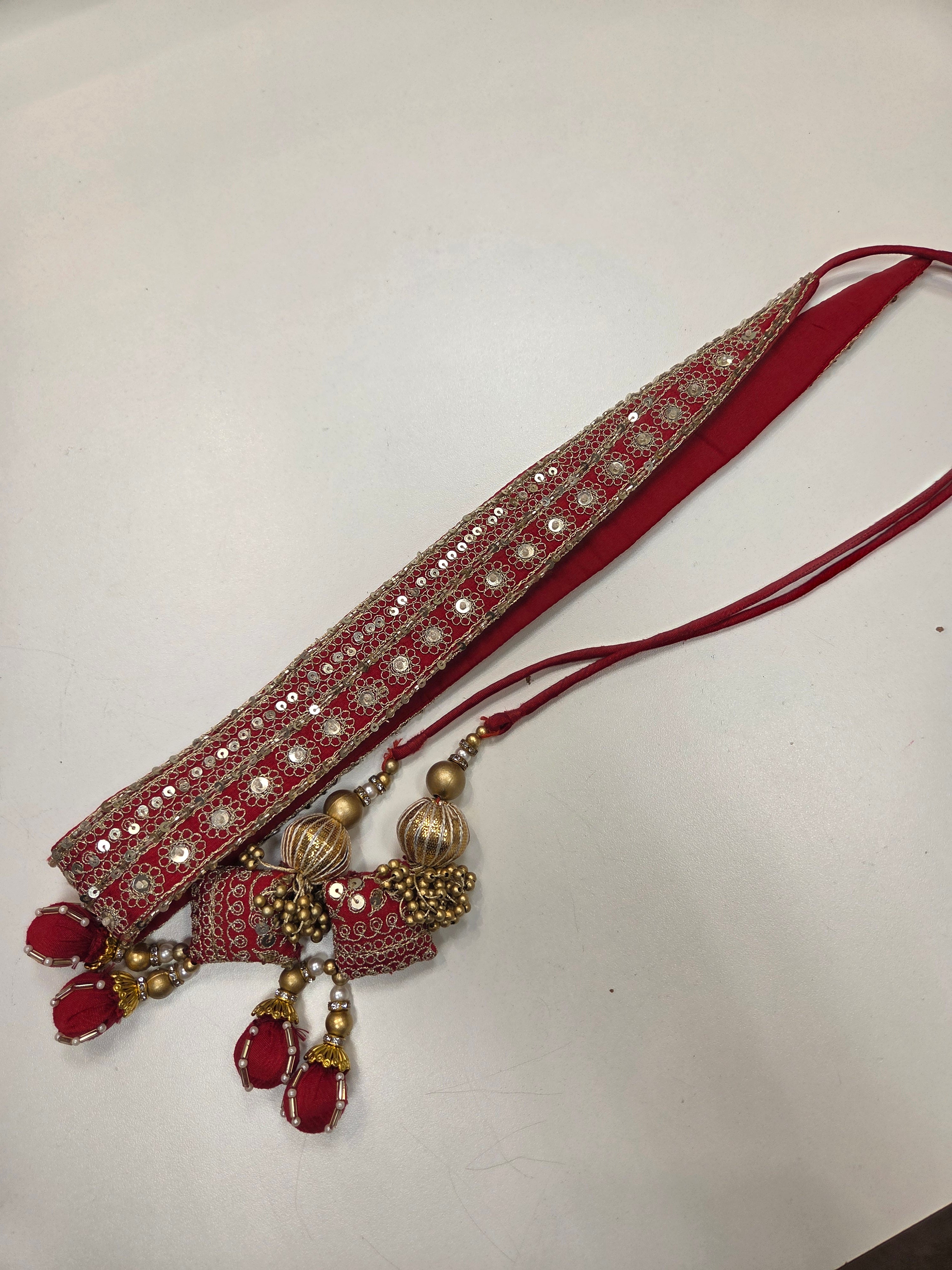 Crimson Gold Bridal Lehenga