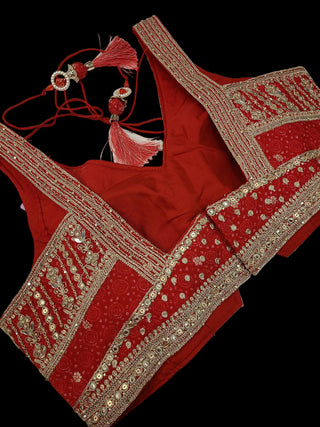 Radiant Red Lehenga Choli Set