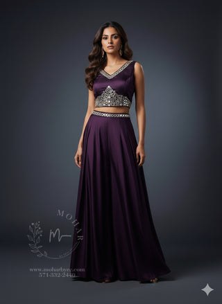 Royal Purple Indo-Western