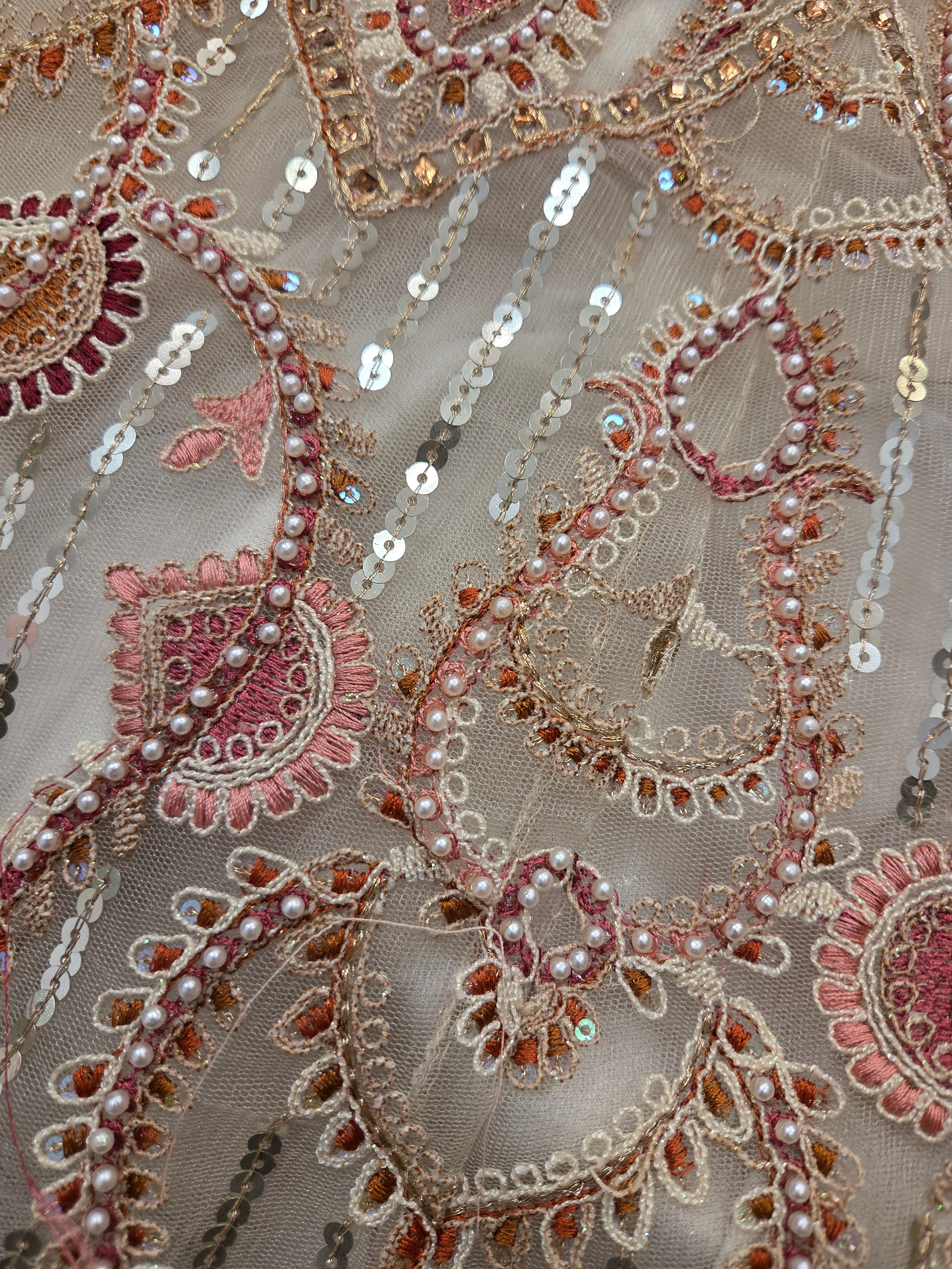 Ivory Bridal Lehenga Set